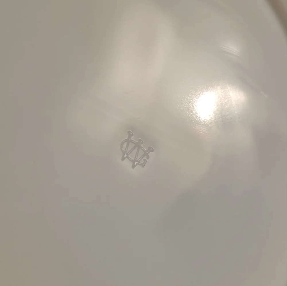 Westmorland Little Bears Milk Glass Plate